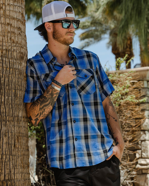 BANZAI 5YR BAMBOO SHORT SLEEVE BUTTON UP - MENS